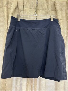 Women’s Navy A-Line Skirt